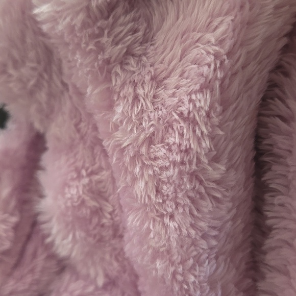 Cat & Jack Girls Faux Fur Fuzzy Sweatpants Light Purple Lounge Medoum 7/8 Y2k - Picture 3 of 8